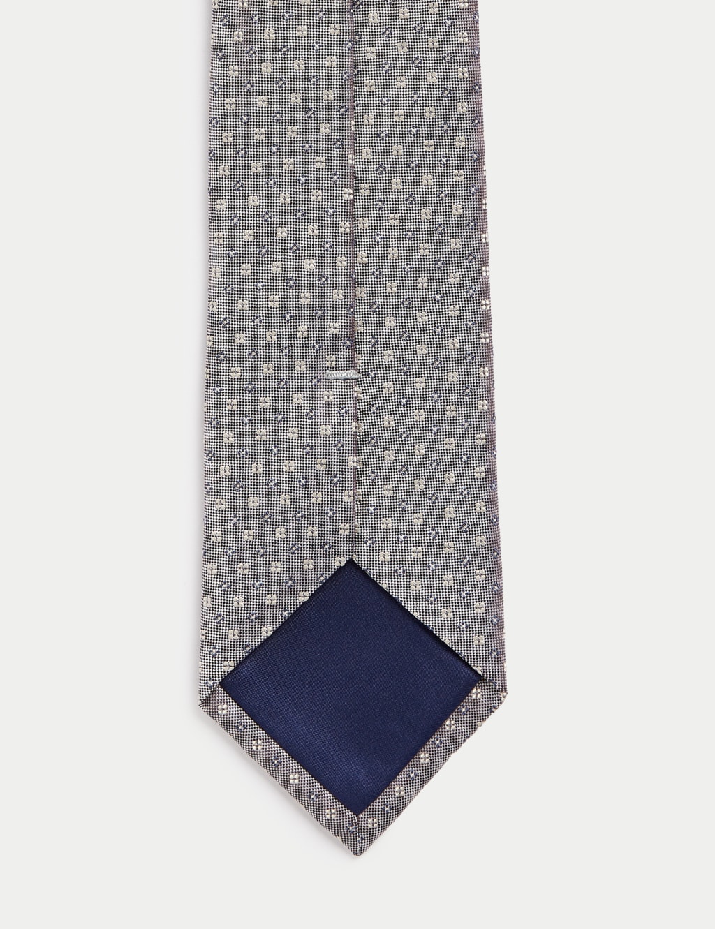 Pure Silk Geometric Tie 2 of 2