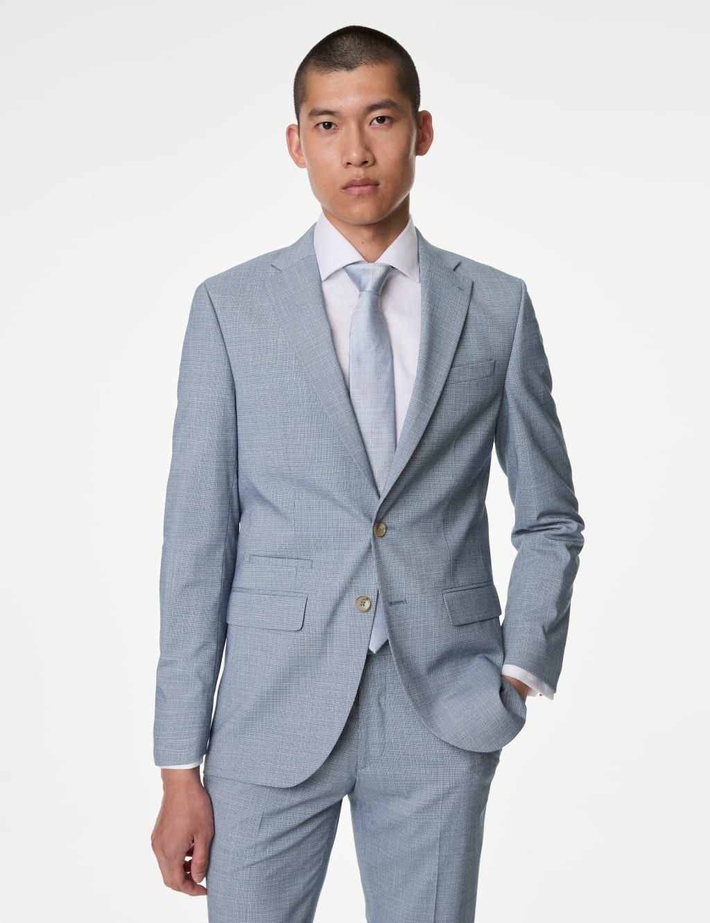 M&s slim fit suits top