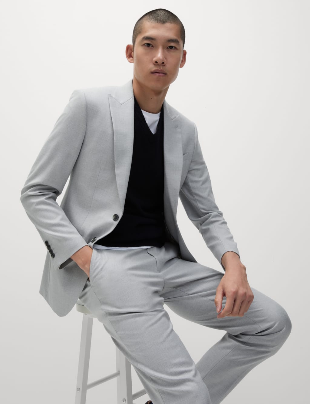 Slim Fit Suit Jacket 7 of 8