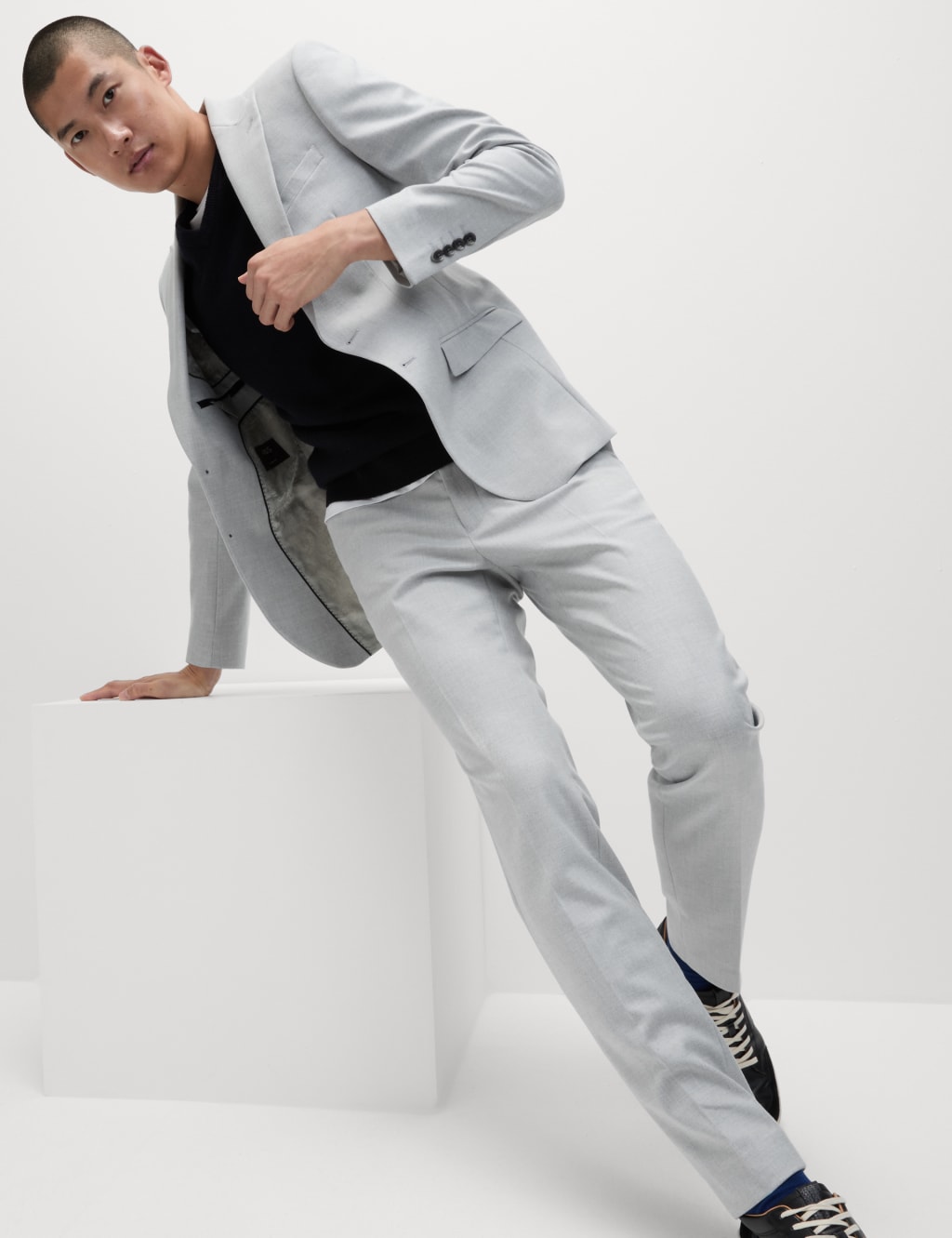 Slim Fit Suit Trousers 6 of 7
