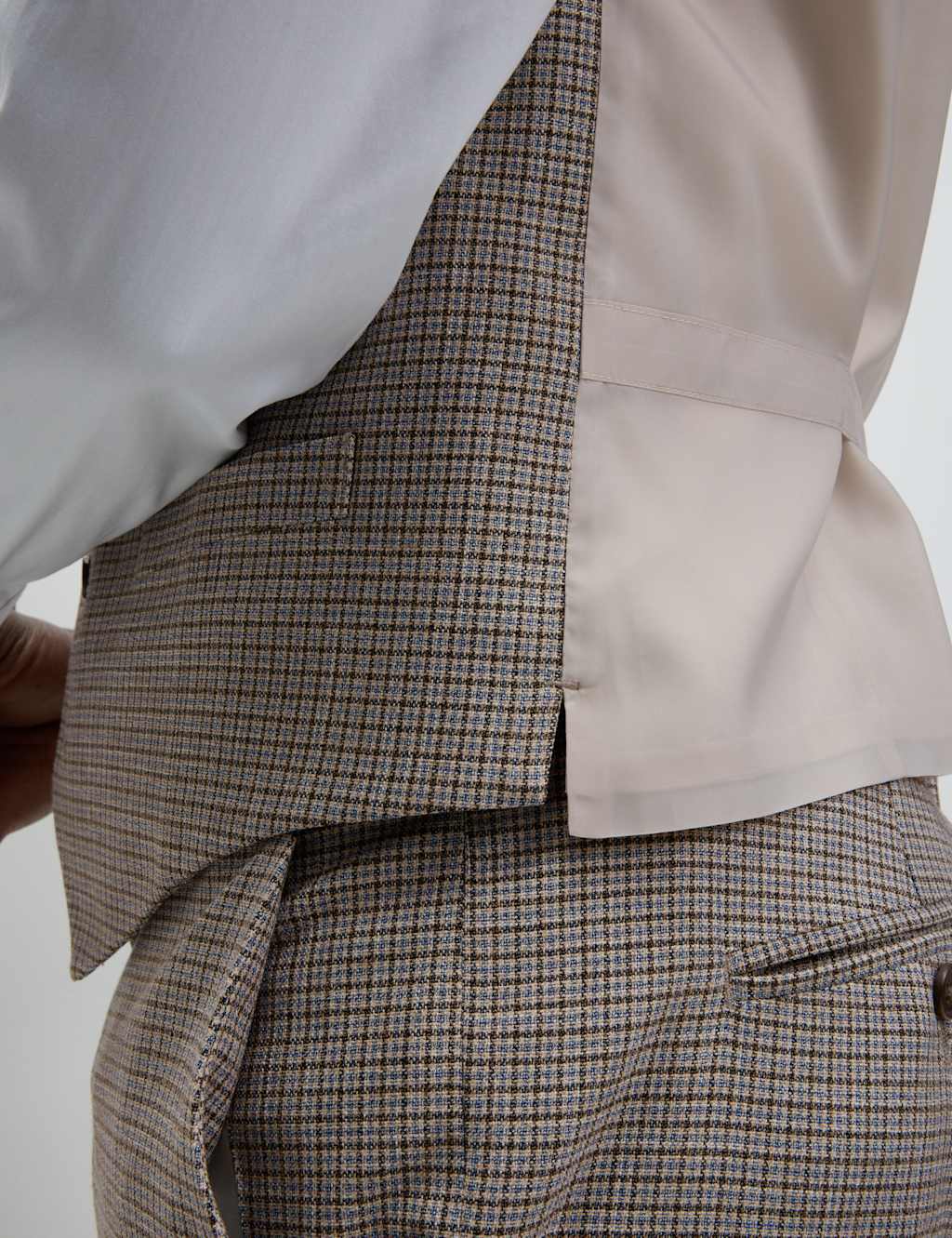 Puppytooth Check Waistcoat 5 of 7