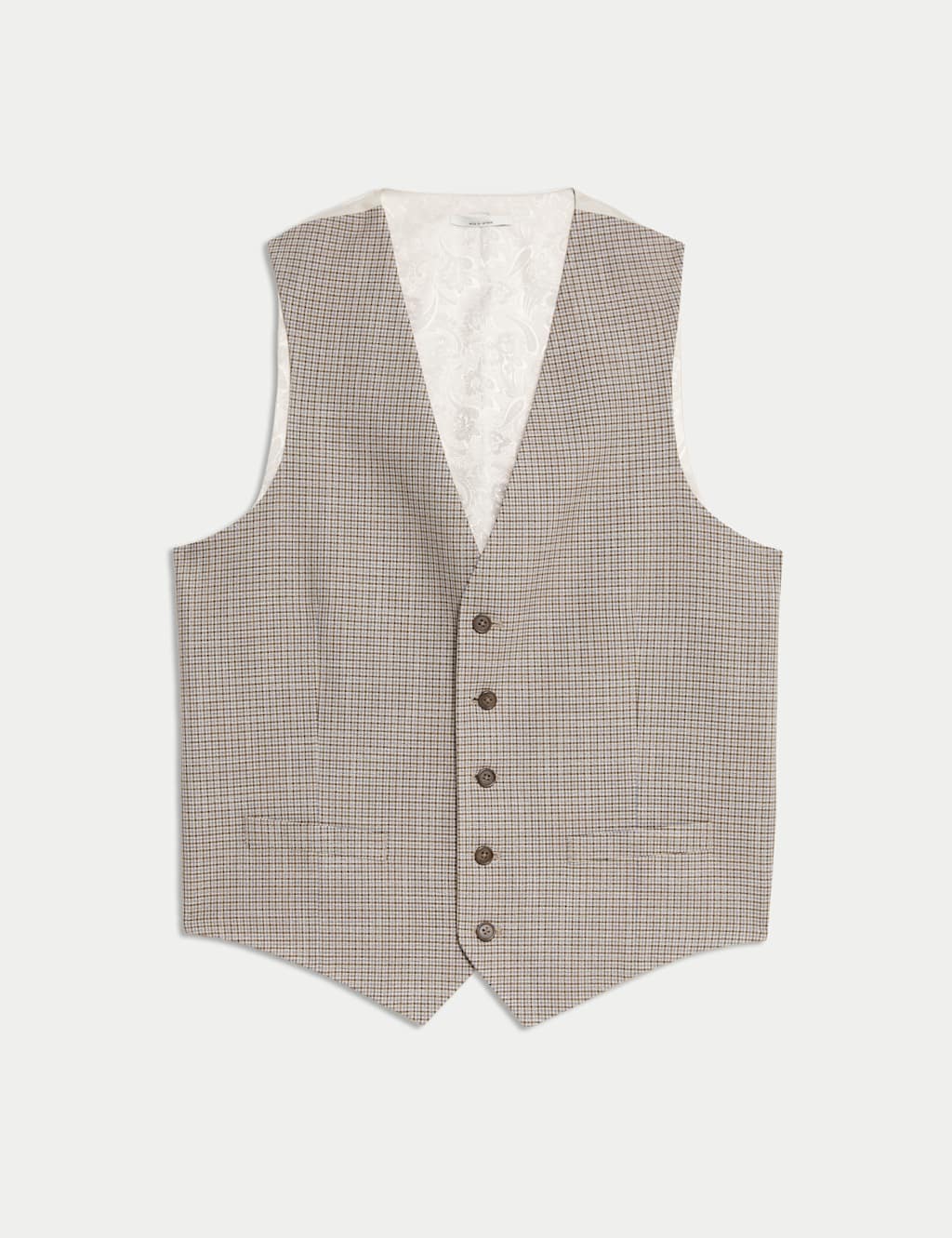 Puppytooth Check Waistcoat 2 of 7