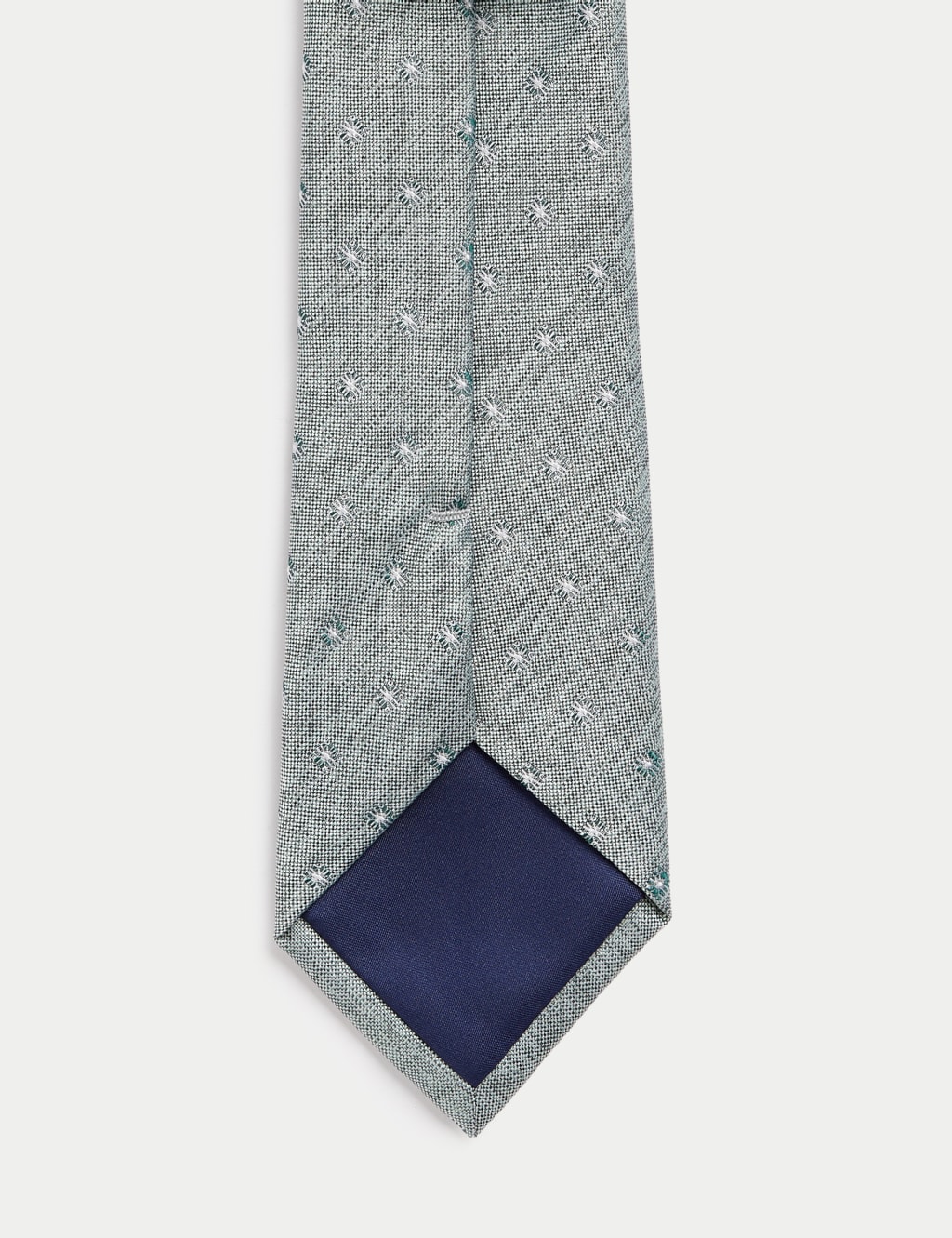 Geometric Pure Silk Tie 2 of 2