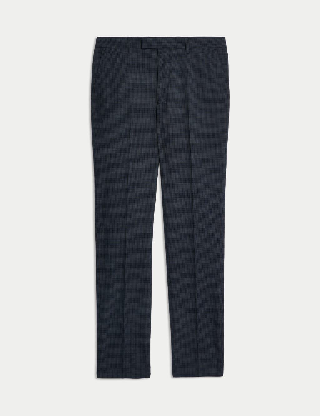 Skinny Fit Check Suit Trousers 2 of 7