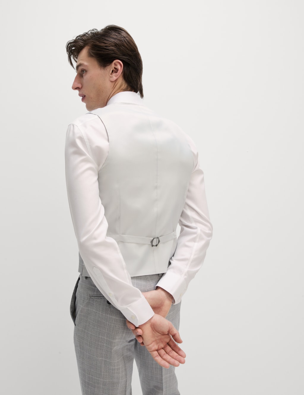 Slim Fit Check Waistcoat 5 of 6