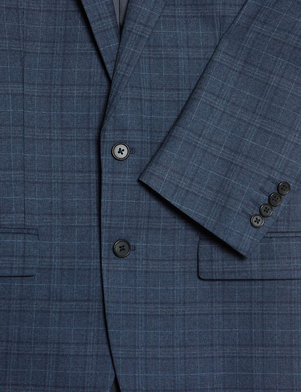 Regular Fit Check Suit Jacket 3 of 7