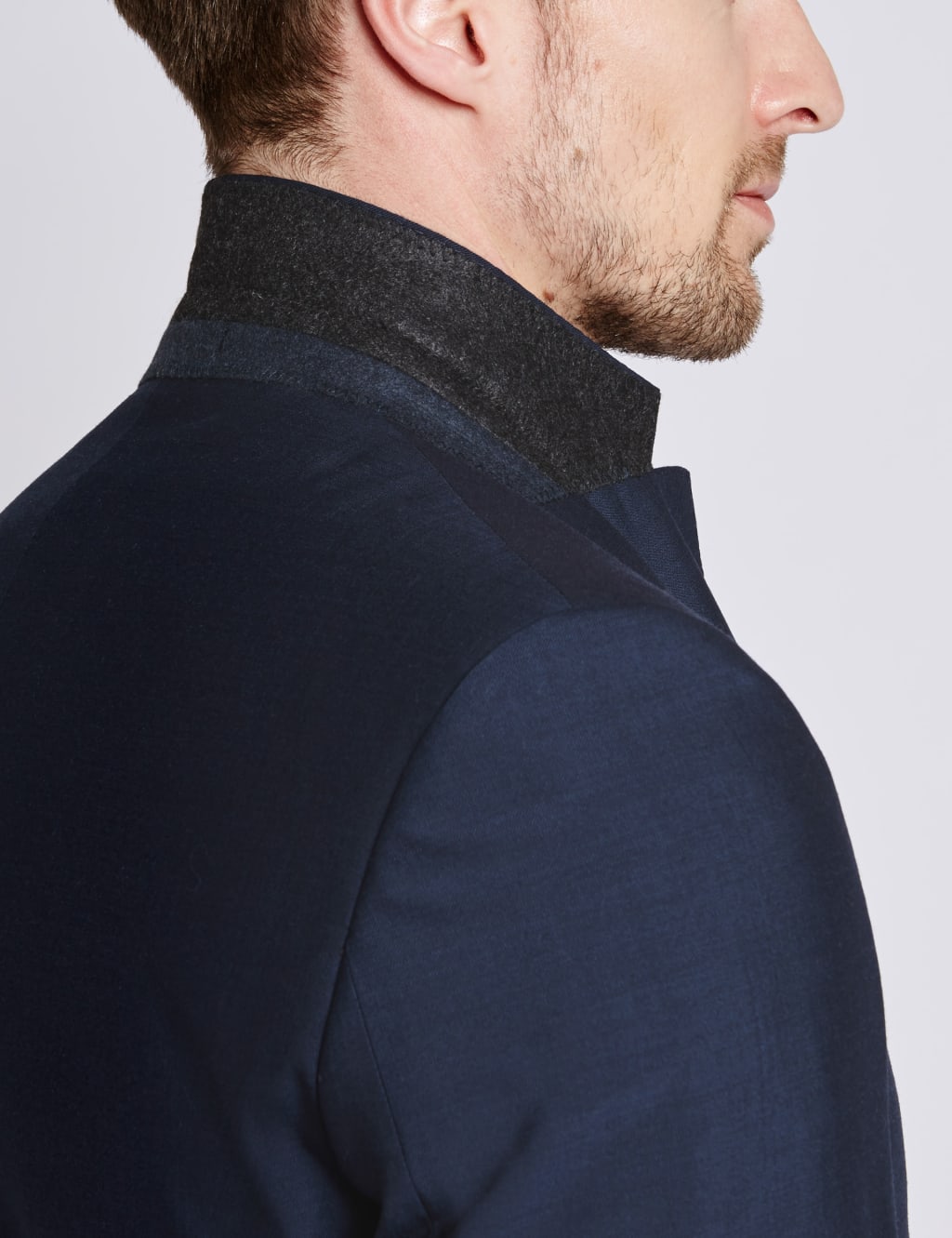 Indigo Tailored Fit Jacket 7 of 8