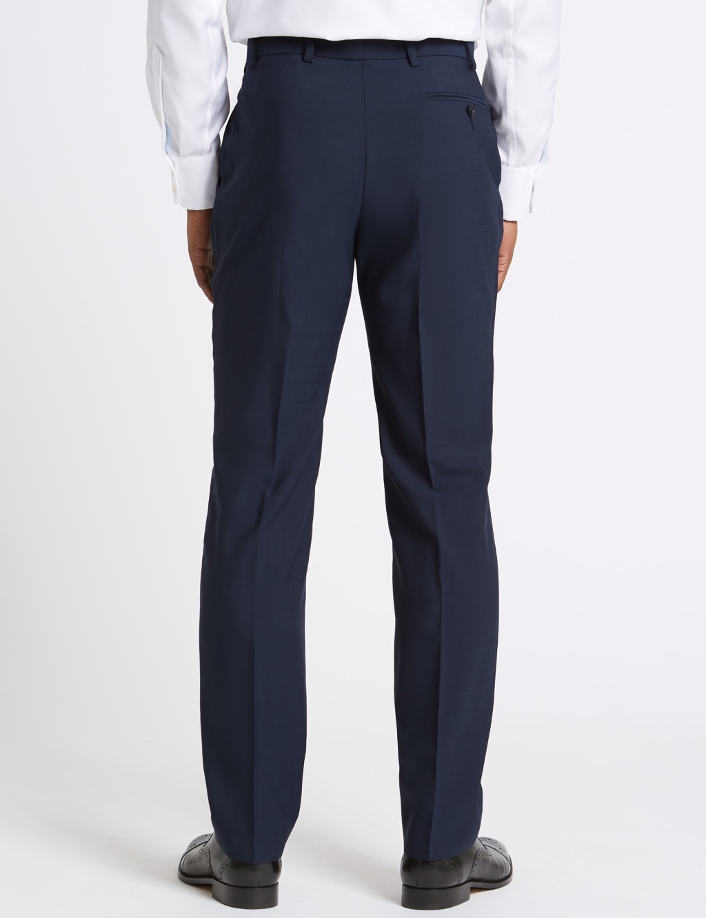 Big & Tall Indigo Tailored Fit Trousers 4 of 5