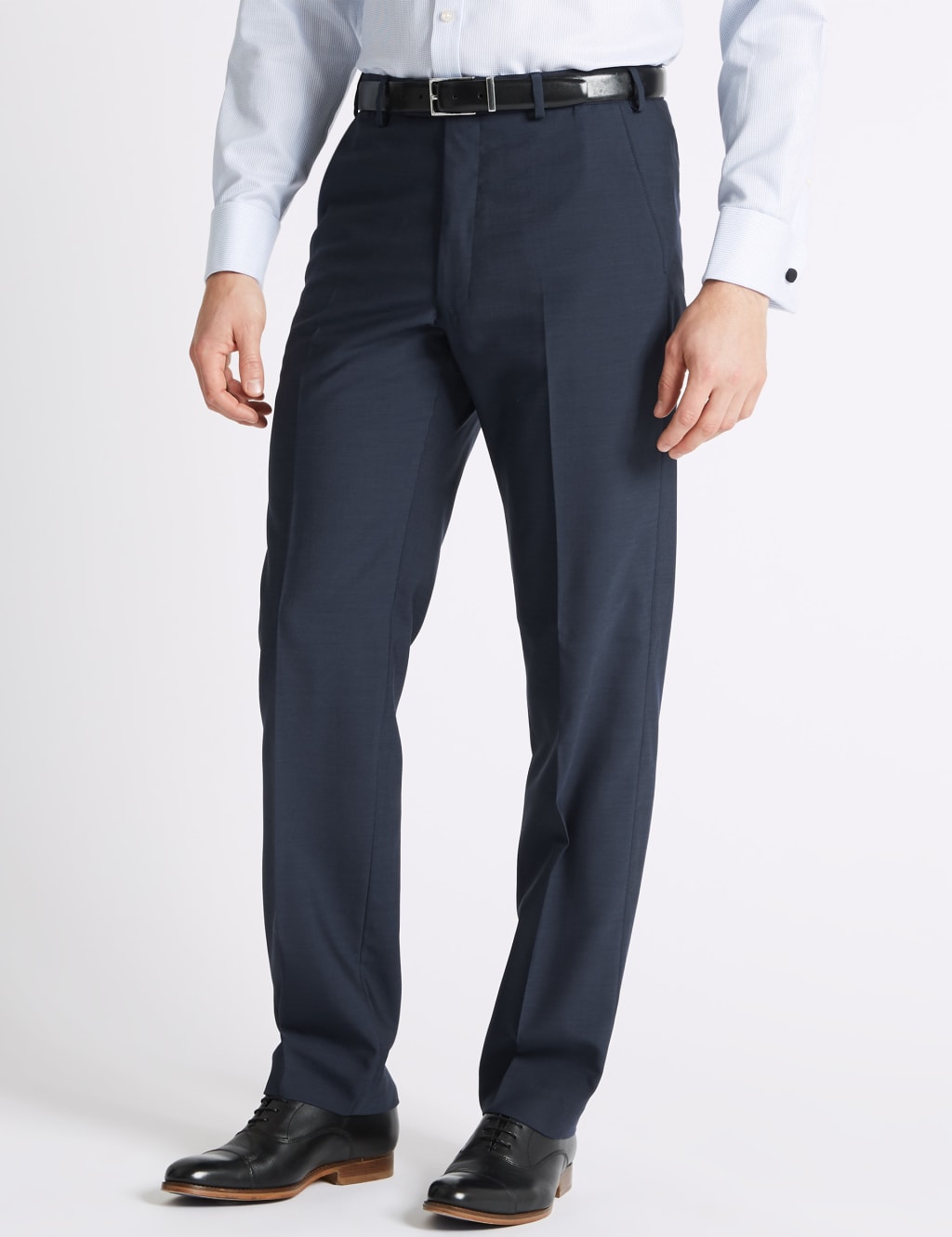 Indigo Regular Fit Trousers 1 of 5