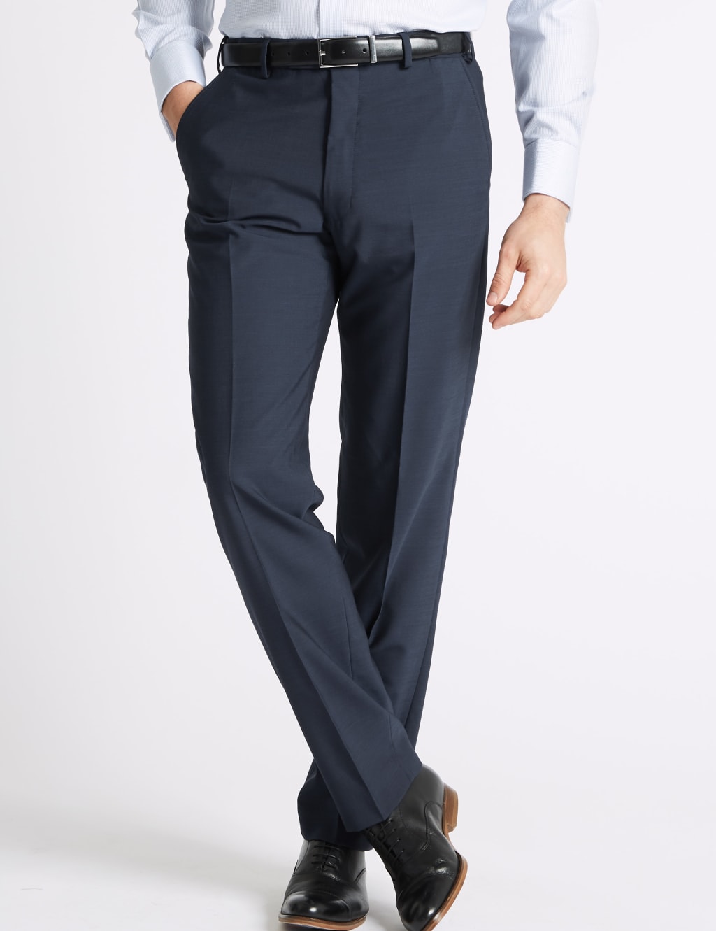 Indigo Regular Fit Trousers 3 of 5