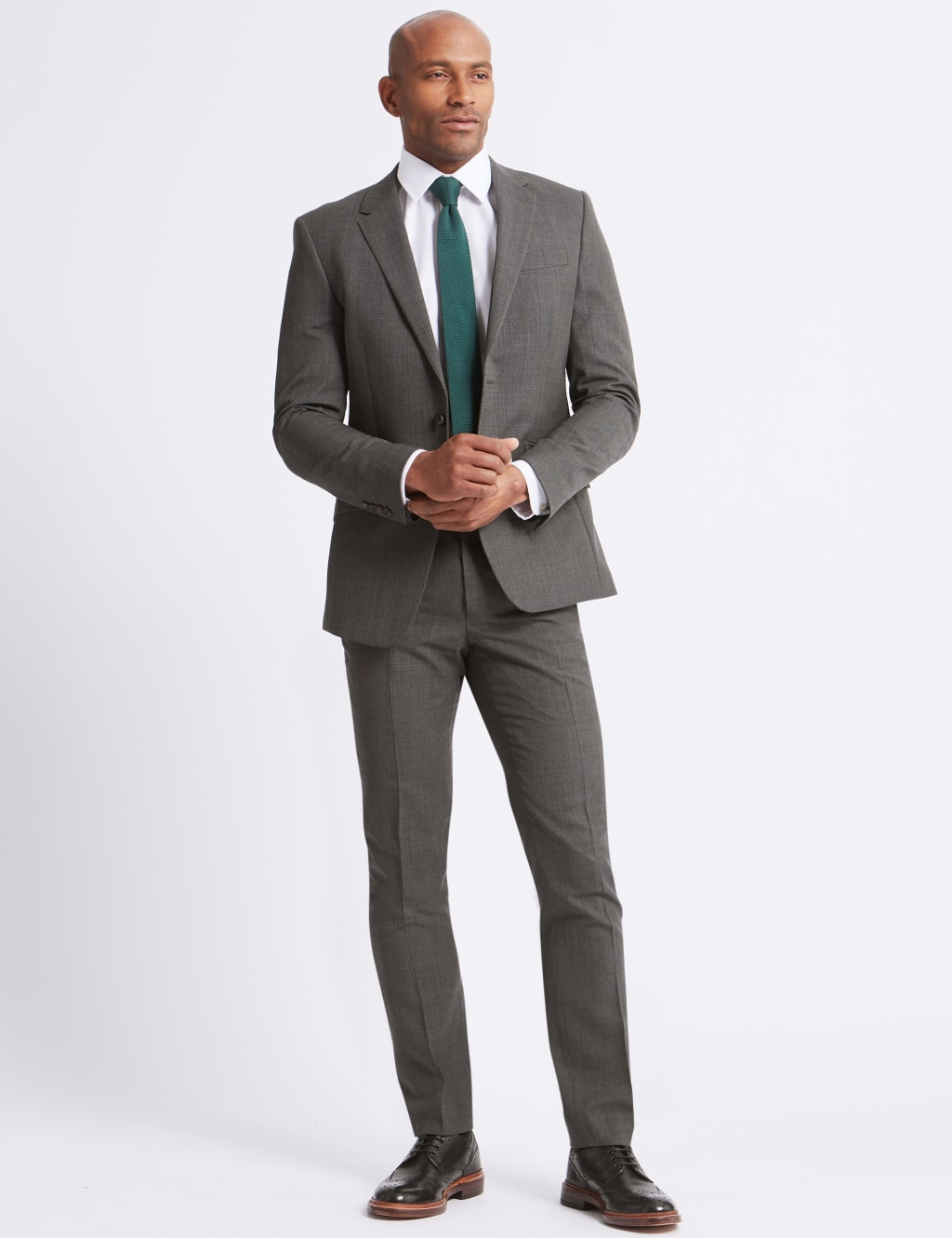 M&s grey jacket top
