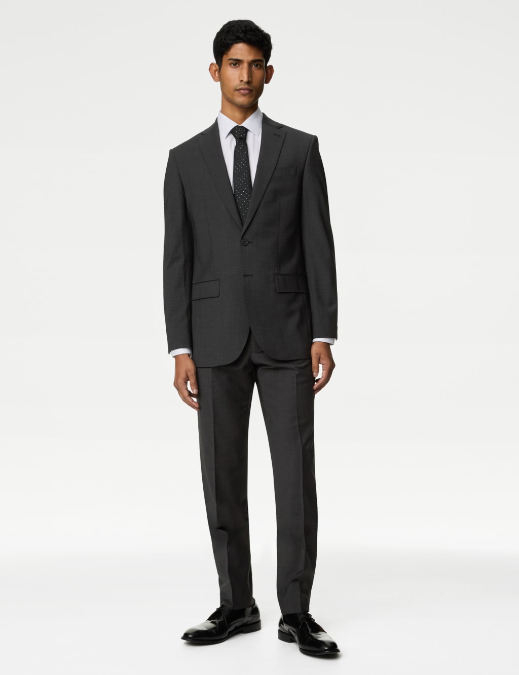 Marks and spencer slim fit suit hot sale