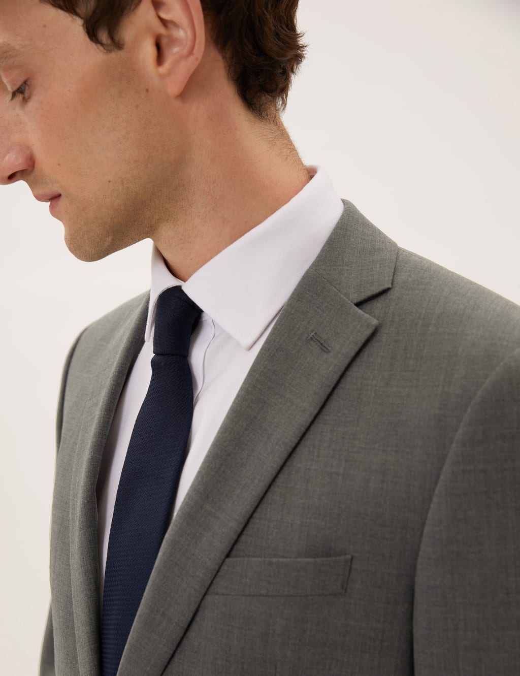 The Ultimate Charcoal Tailored Fit Suit Jacket 3 of 9