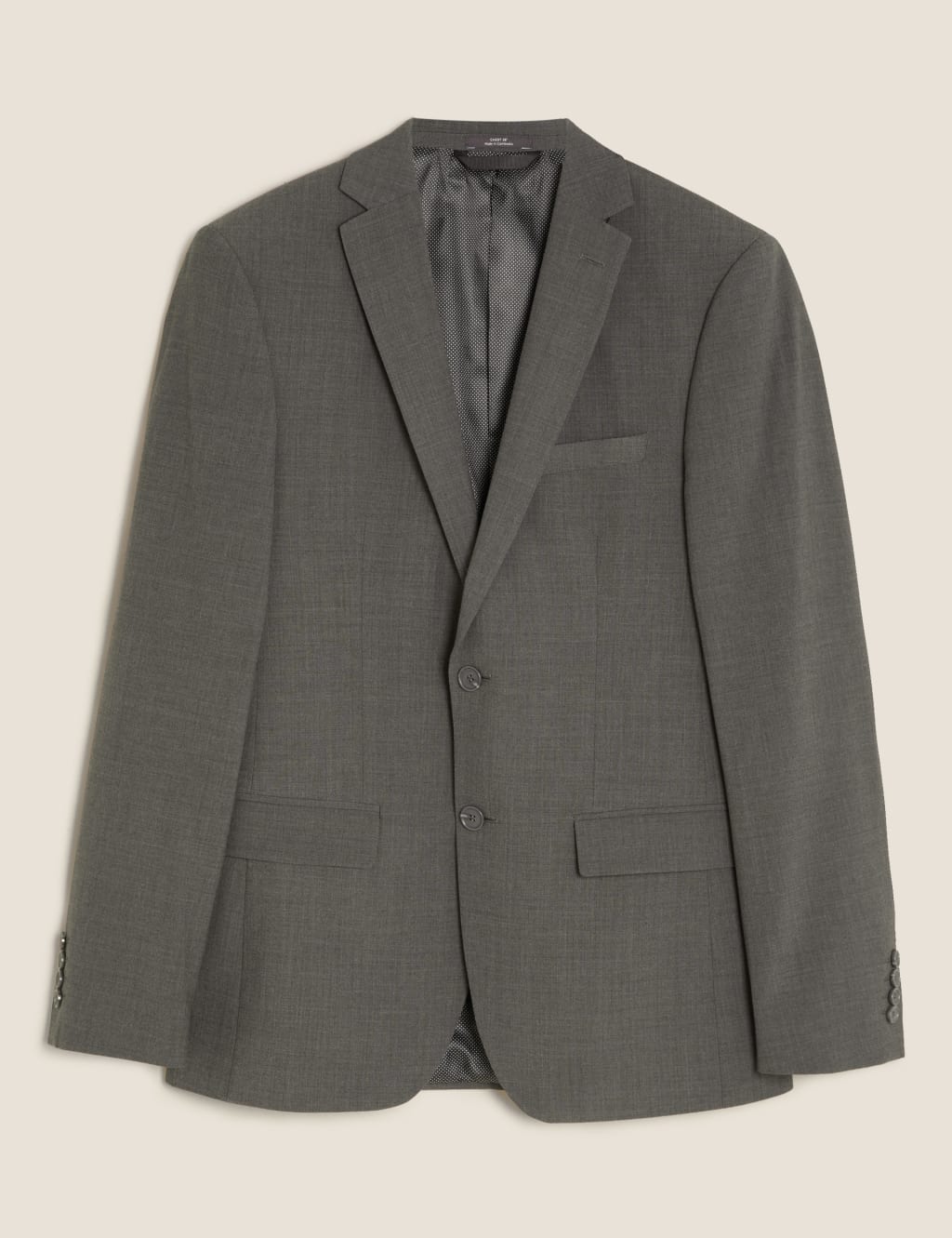 The Ultimate Charcoal Tailored Fit Suit Jacket 2 of 9