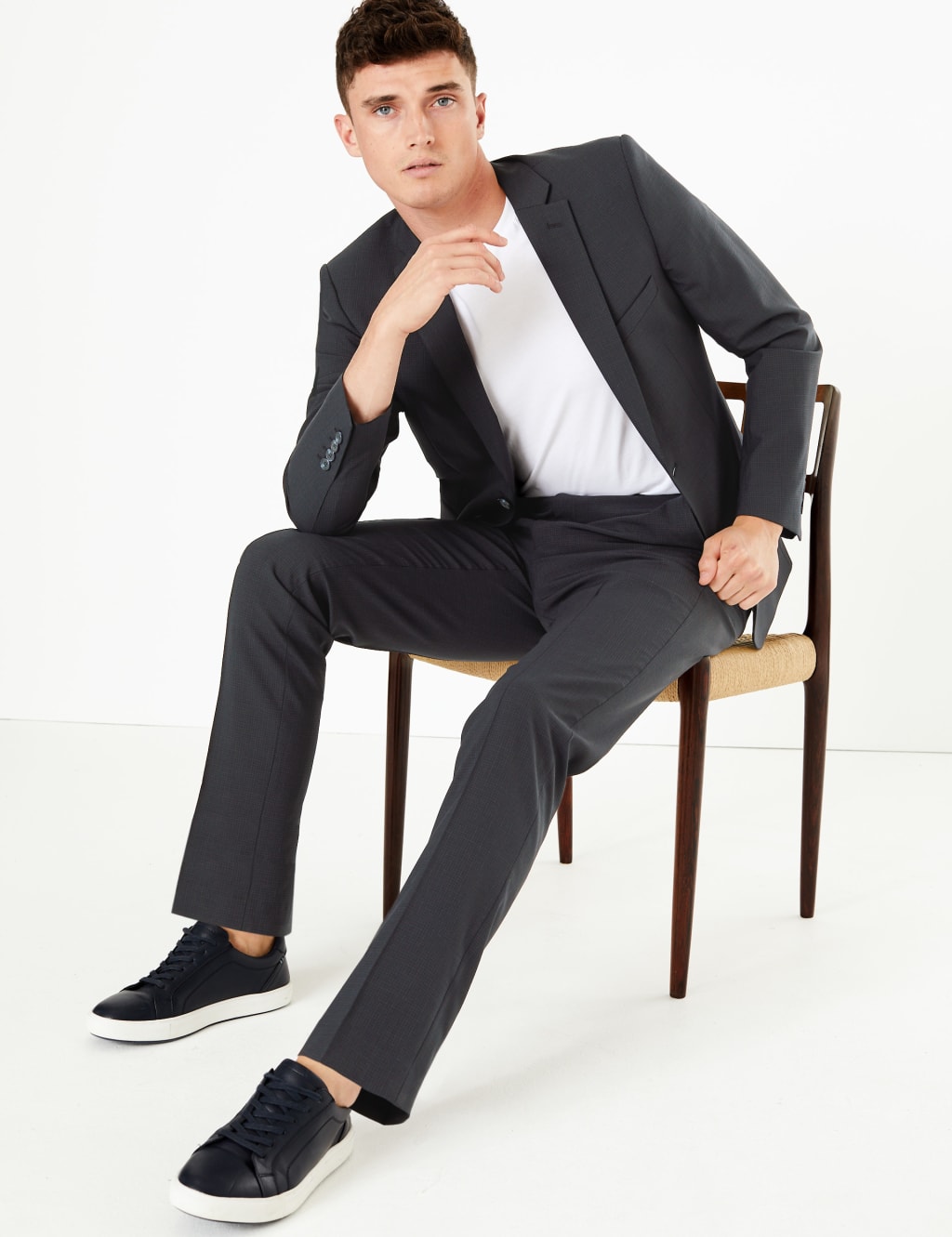 M&s big and tall trousers best sale