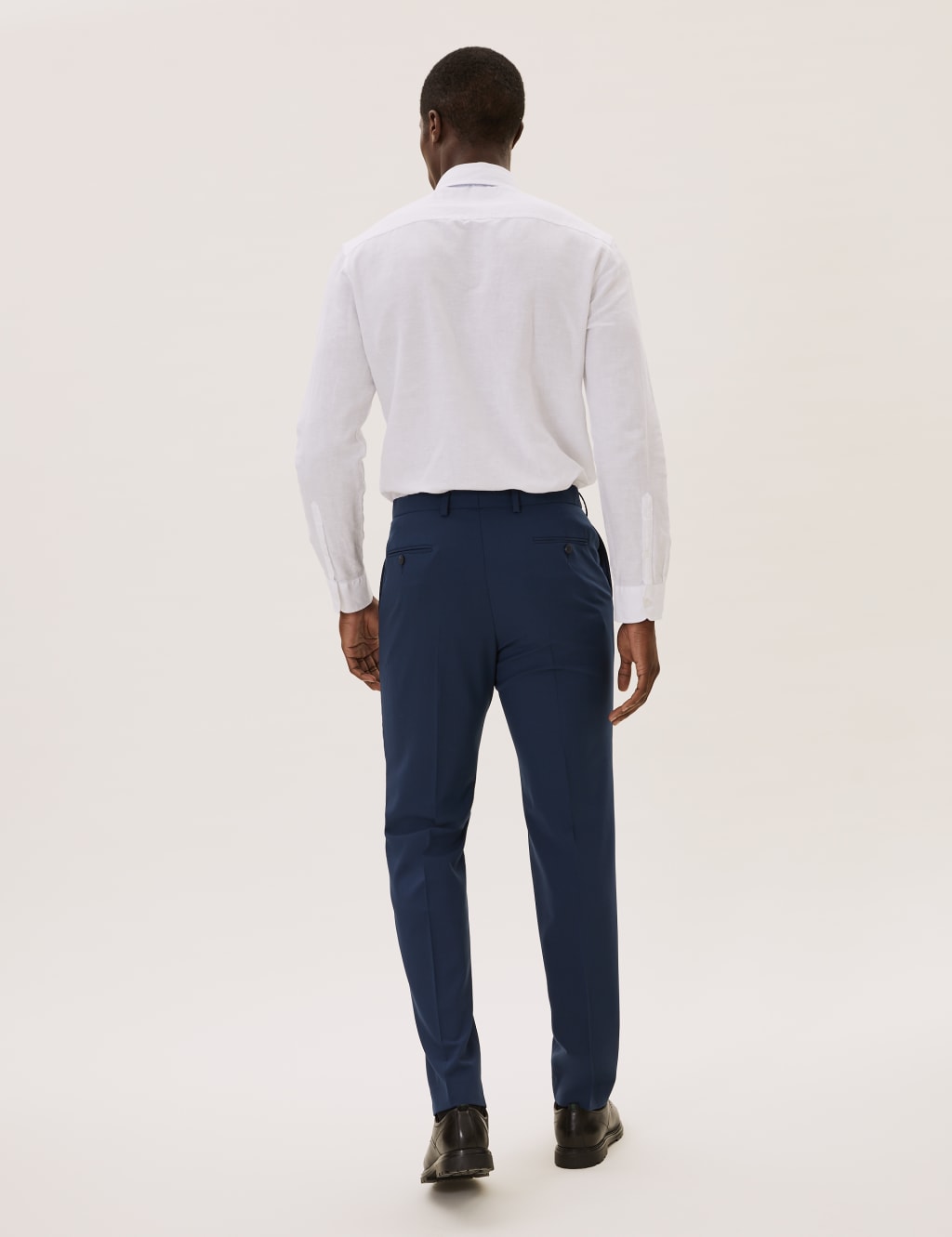 The Ultimate Blue Regular Fit Trousers 4 of 7