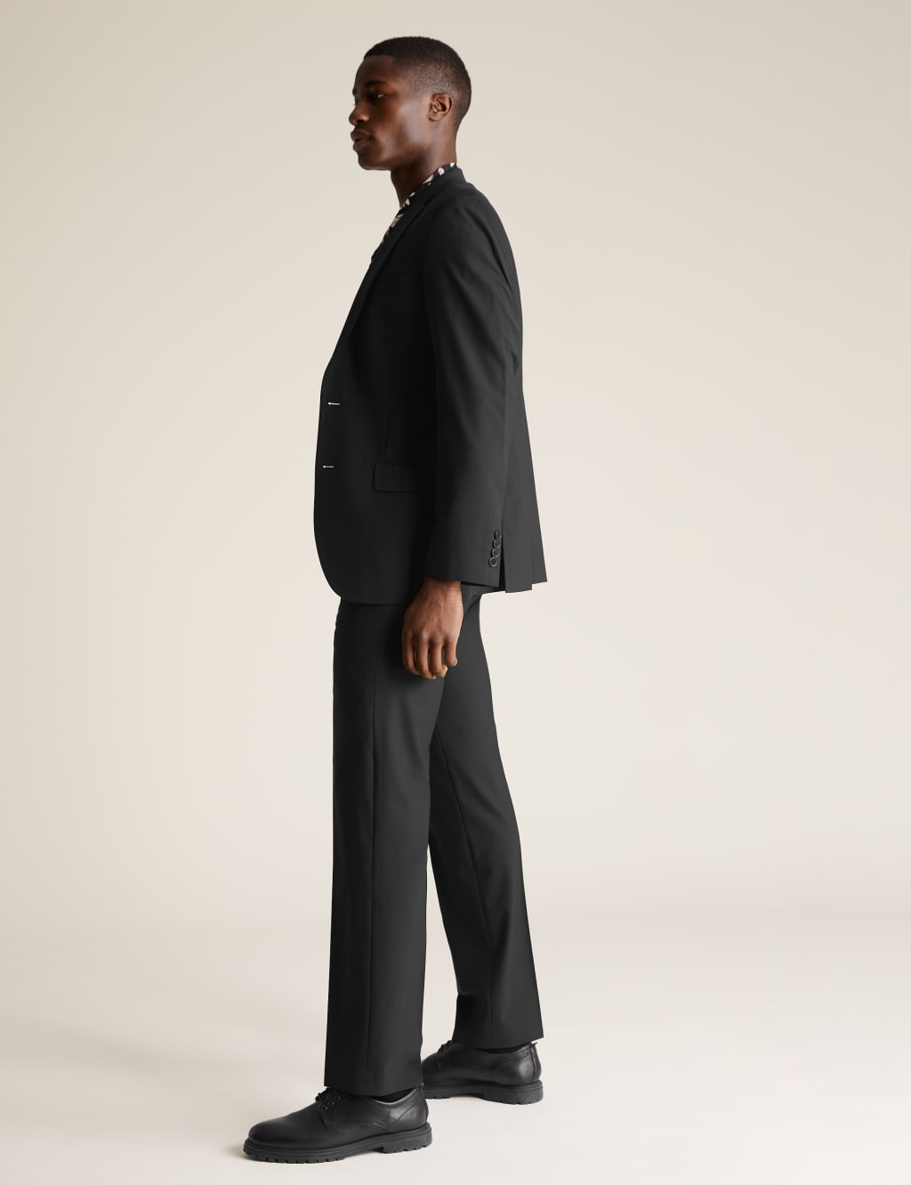 The Ultimate Black Regular Fit Trousers 6 of 7