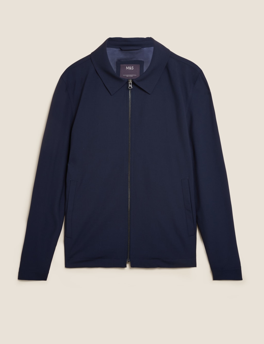 The Ultimate Navy Harrington Jacket