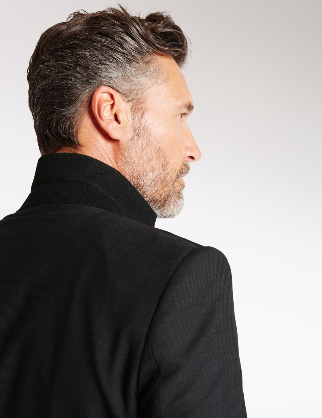 Charcoal Tailored Fit Wool Jacket 5 of 8