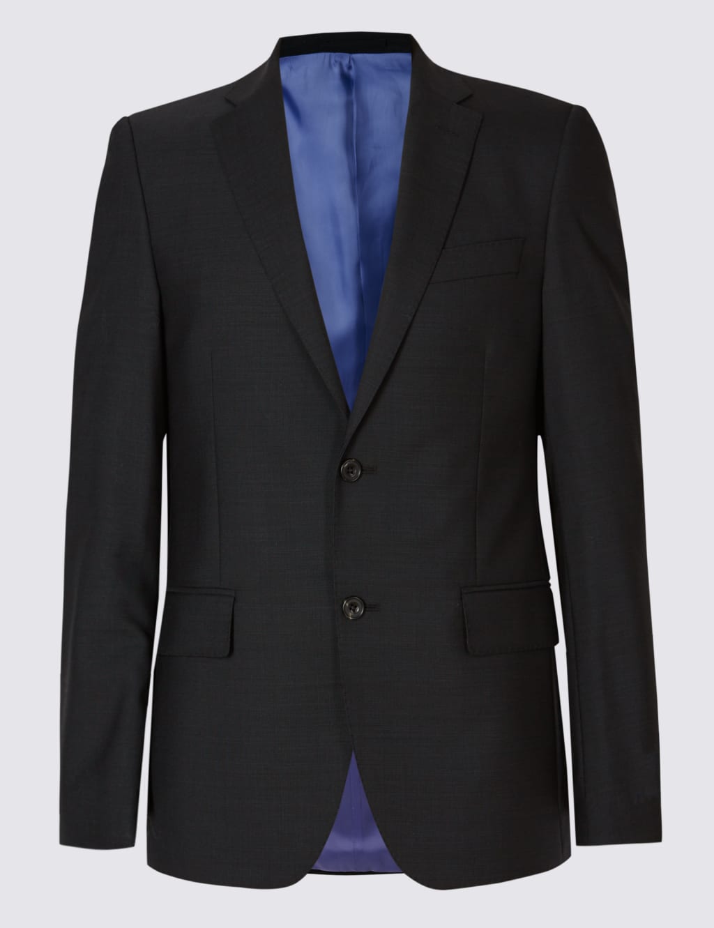 Charcoal Tailored Fit Wool Jacket 2 of 8
