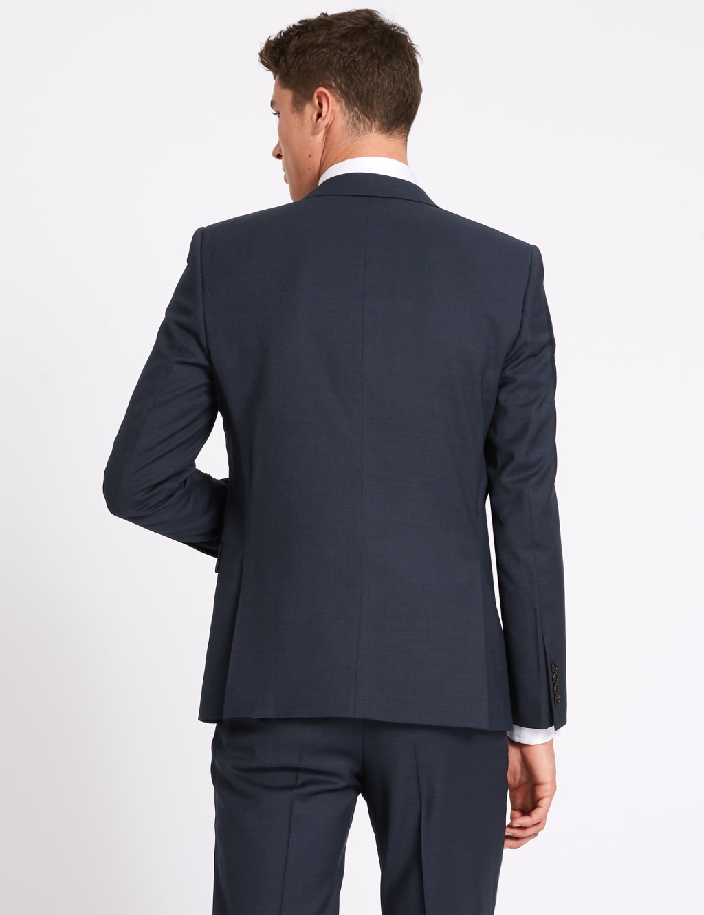 Indigo Tailored Fit Wool Jacket 5 of 8
