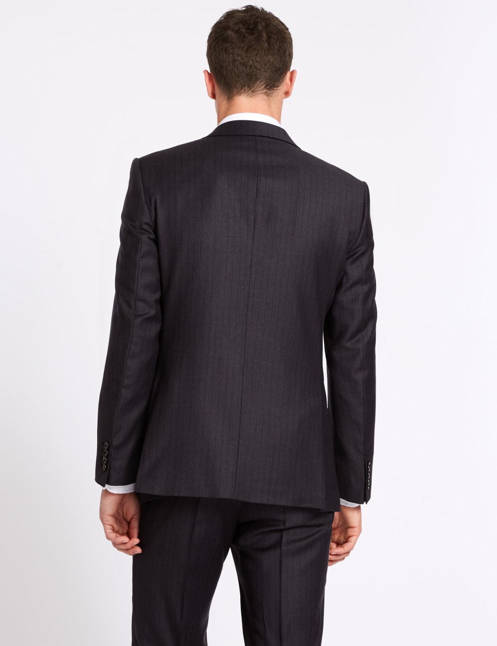 Striped Regular Fit Wool Jacket 5 of 9
