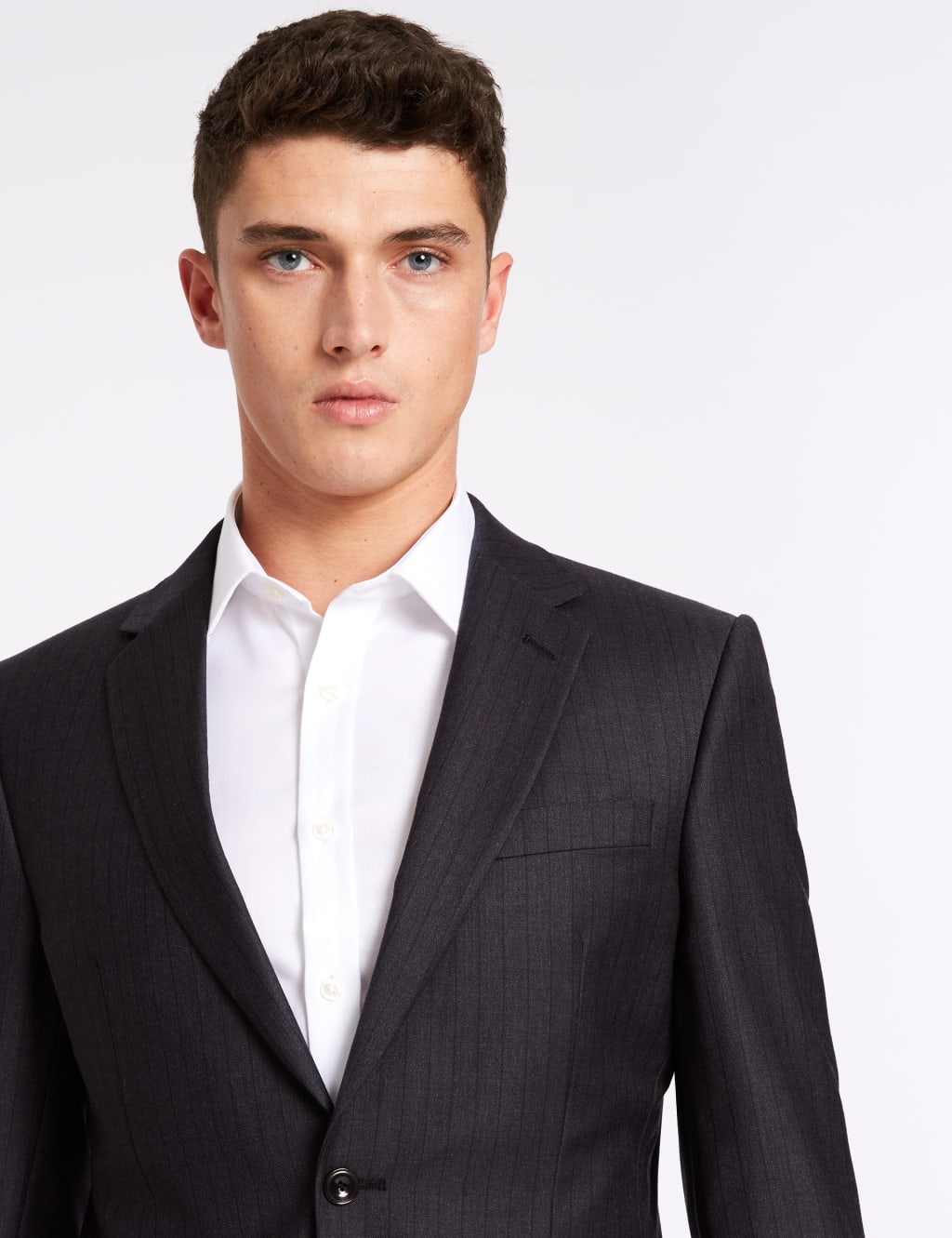 Striped Regular Fit Wool Jacket 6 of 9