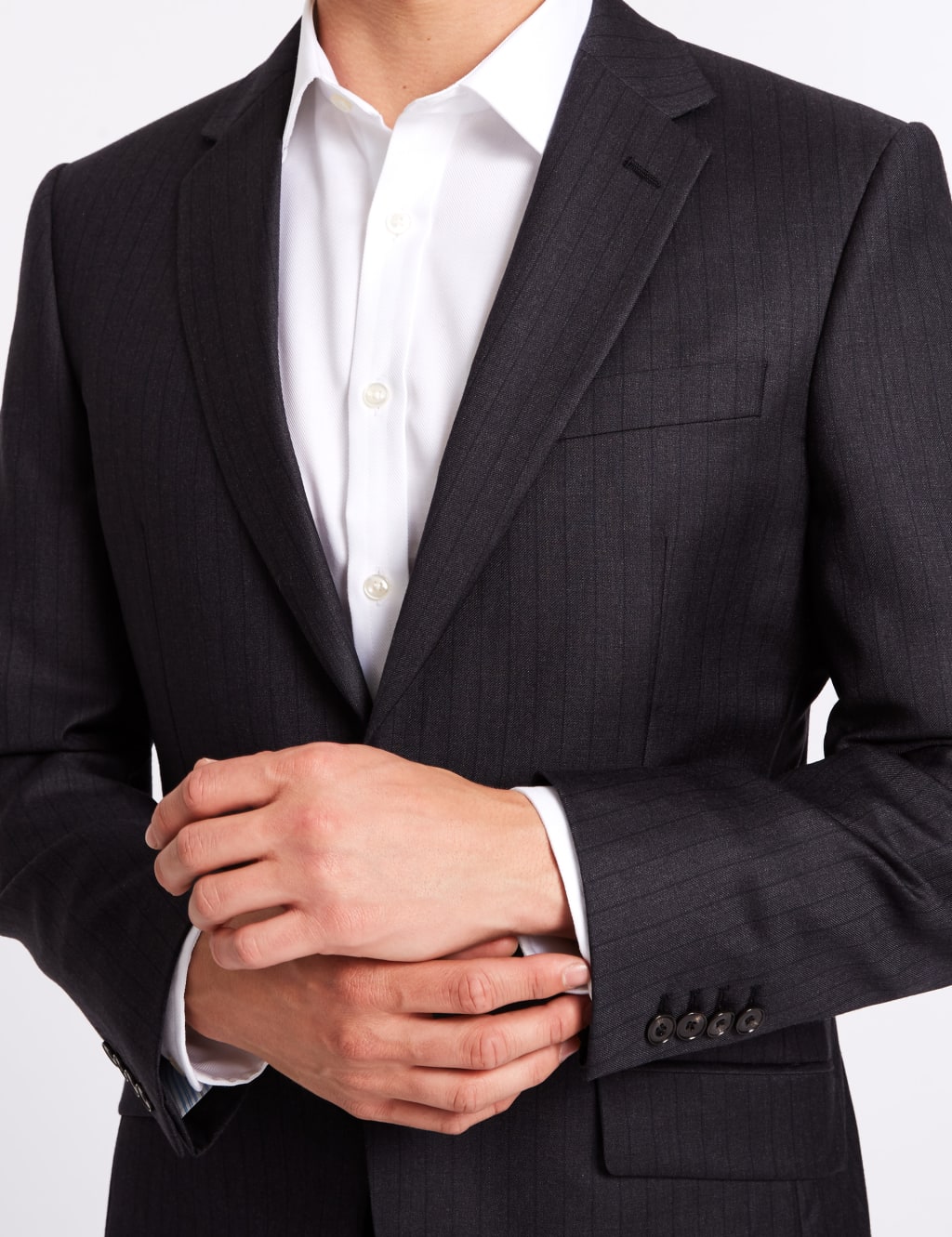 Striped Regular Fit Wool Jacket 7 of 9