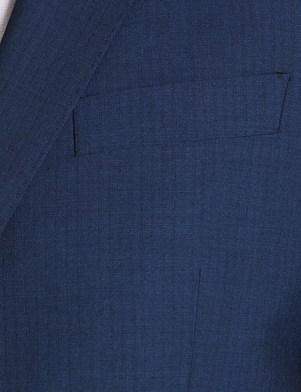 Blue Striped Tailored Fit Wool Jacket 8 of 8