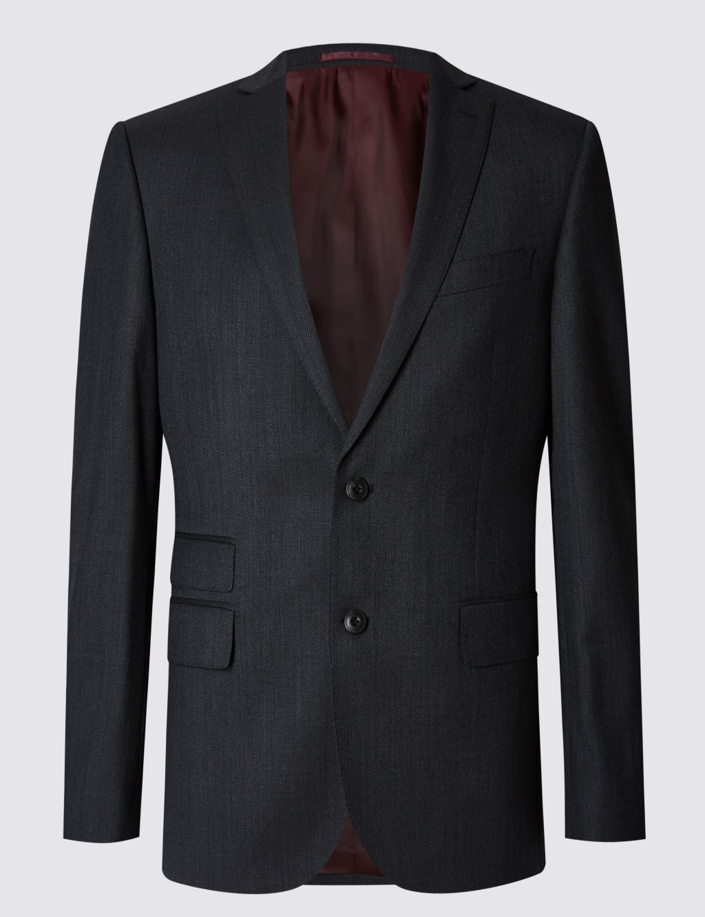 Big & Tall Charcoal Slim Fit Wool Jacket 1 of 7