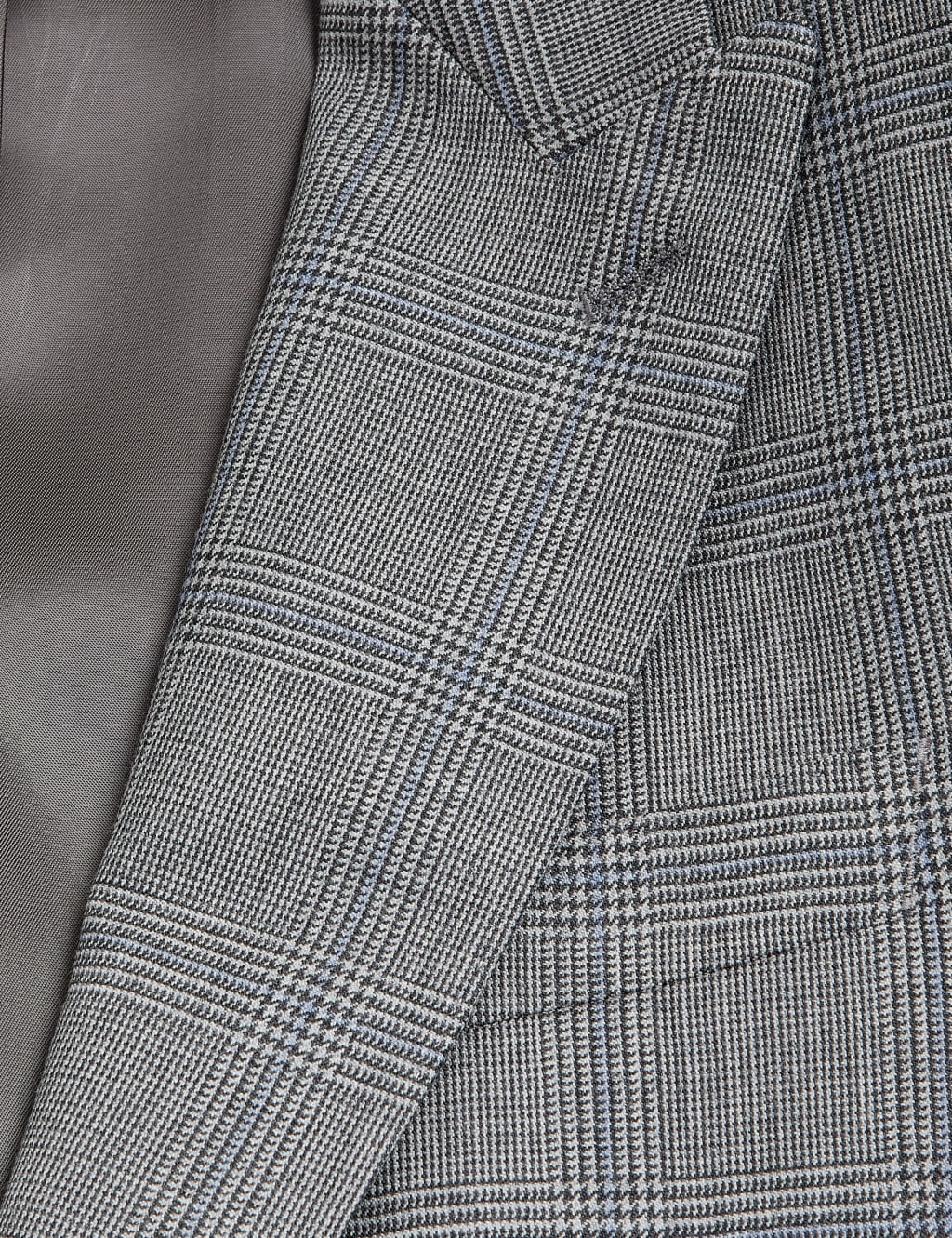 Regular Fit Pure Wool Check Suit Jacket 4 of 9