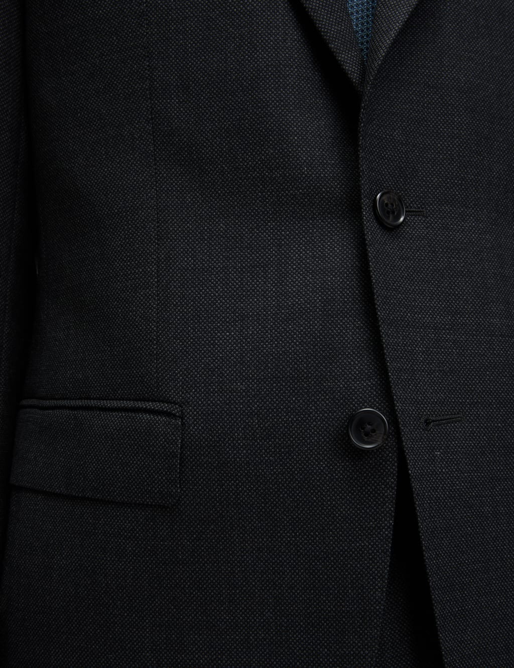 Regular Fit Pure Wool Suit Jacket M S SARTORIAL M S