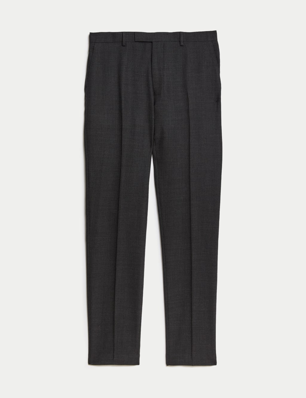 Slim Fit Pure Wool Textured Suit Trousers 2 of 8