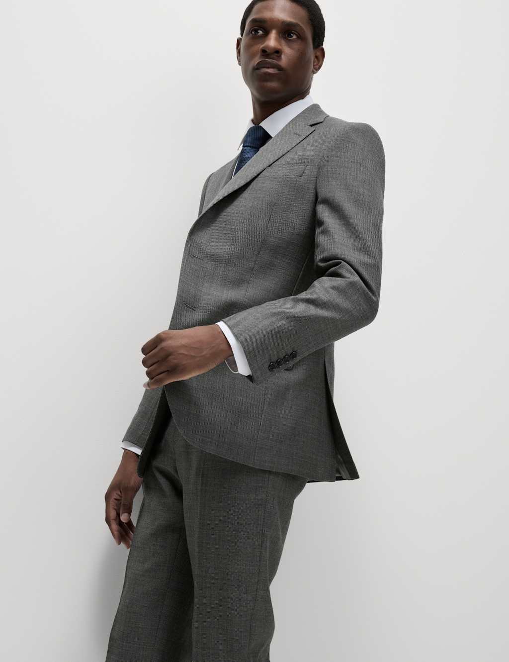Regular Fit Pure Wool Suit Jacket 4 of 8