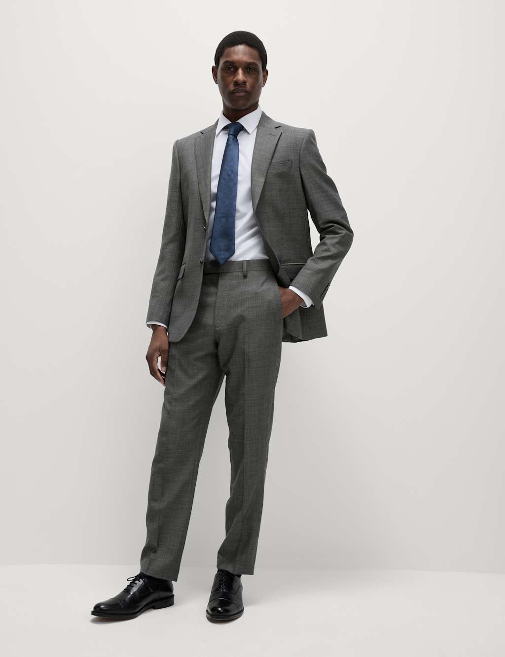 Regular Fit Pure Wool Suit Jacket 8 of 8