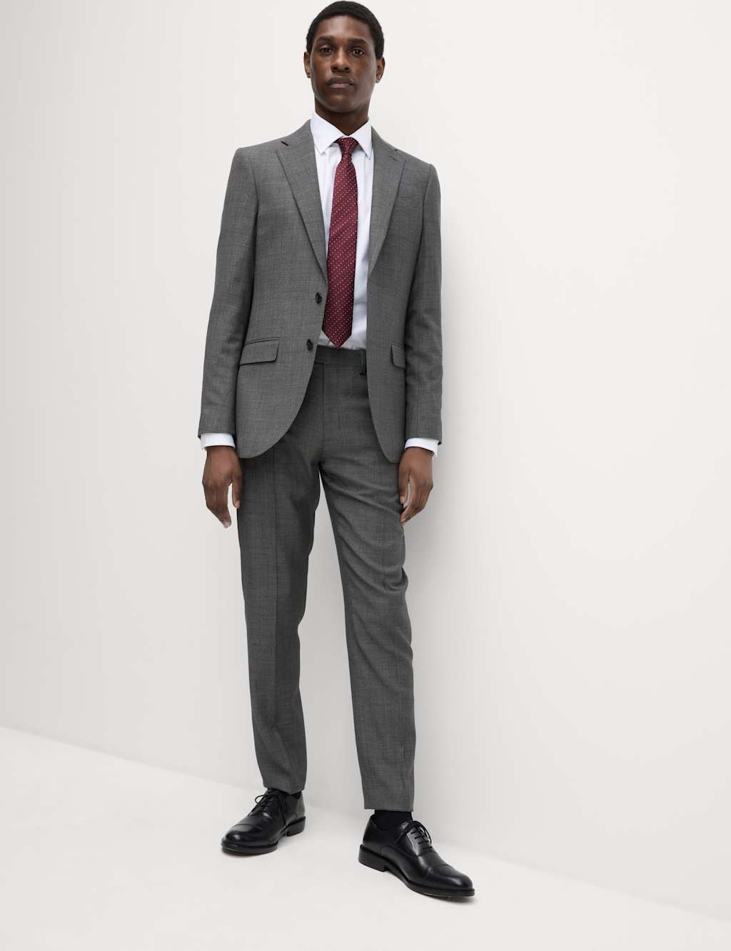 Slim Fit Pure Wool Suit Trousers 5 of 6