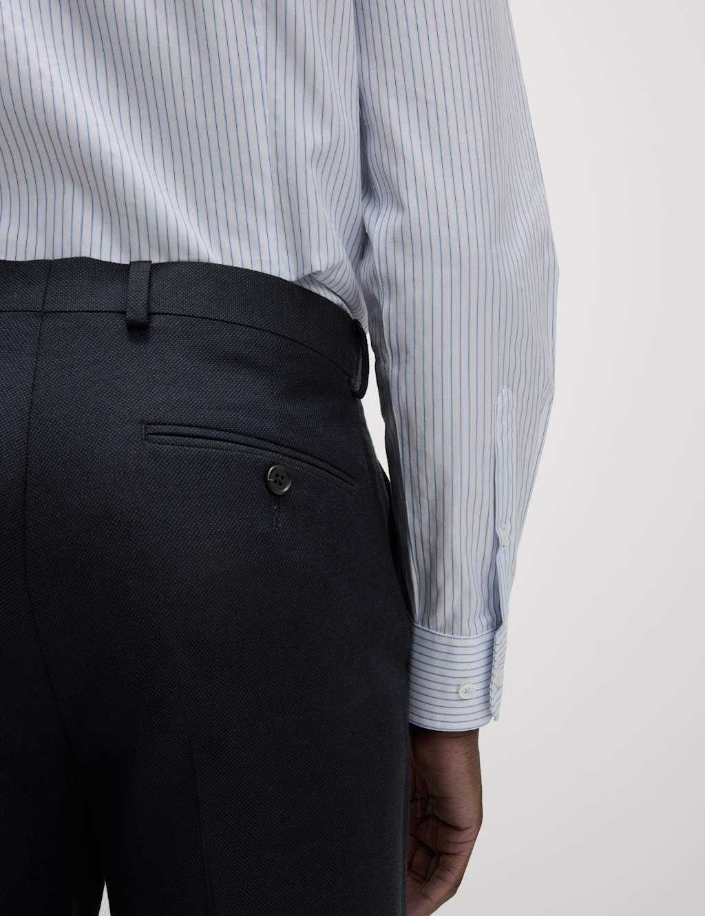 Regular Fit Pure Wool Suit Trousers 1 of 7