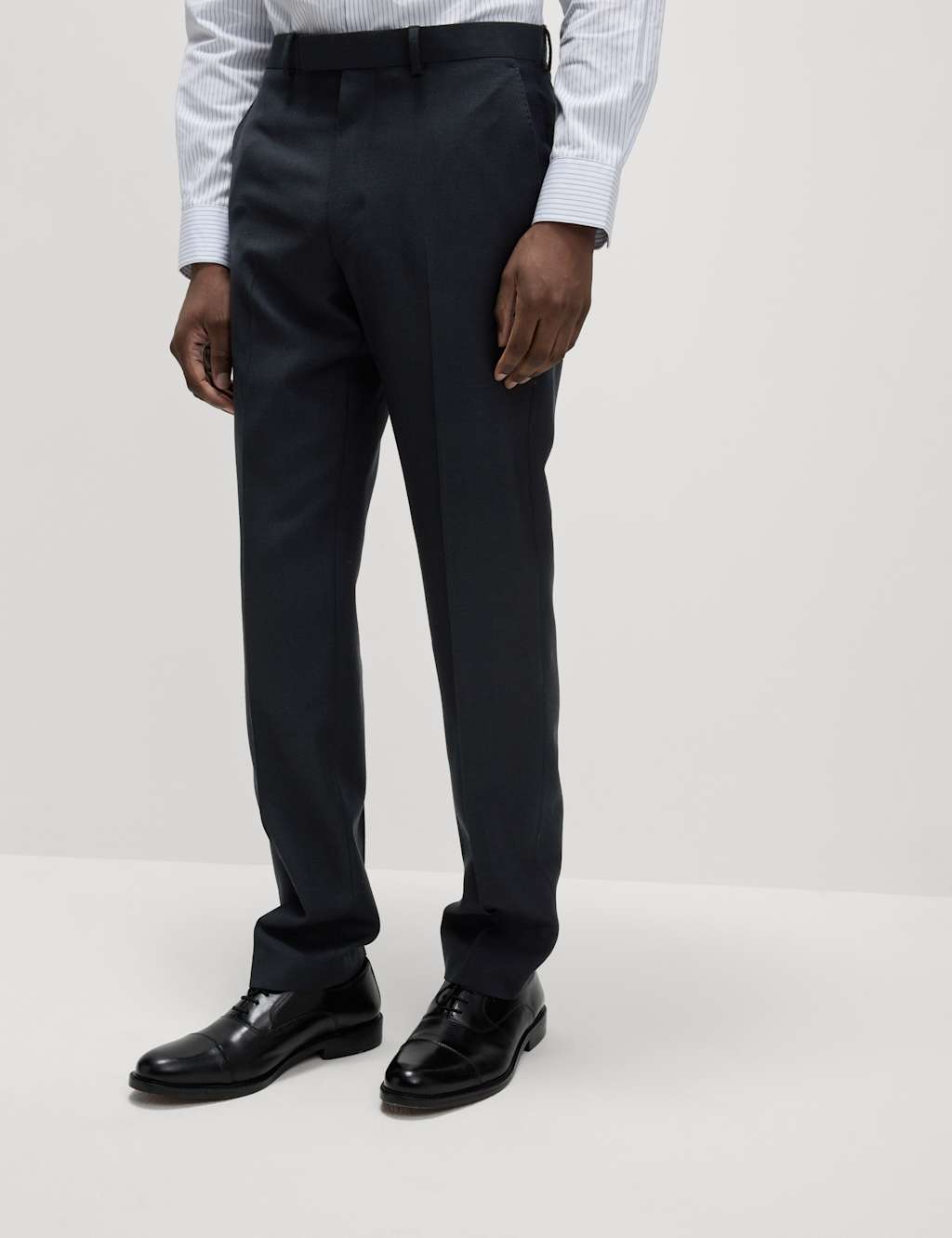 Regular Fit Pure Wool Suit Trousers 6 of 7