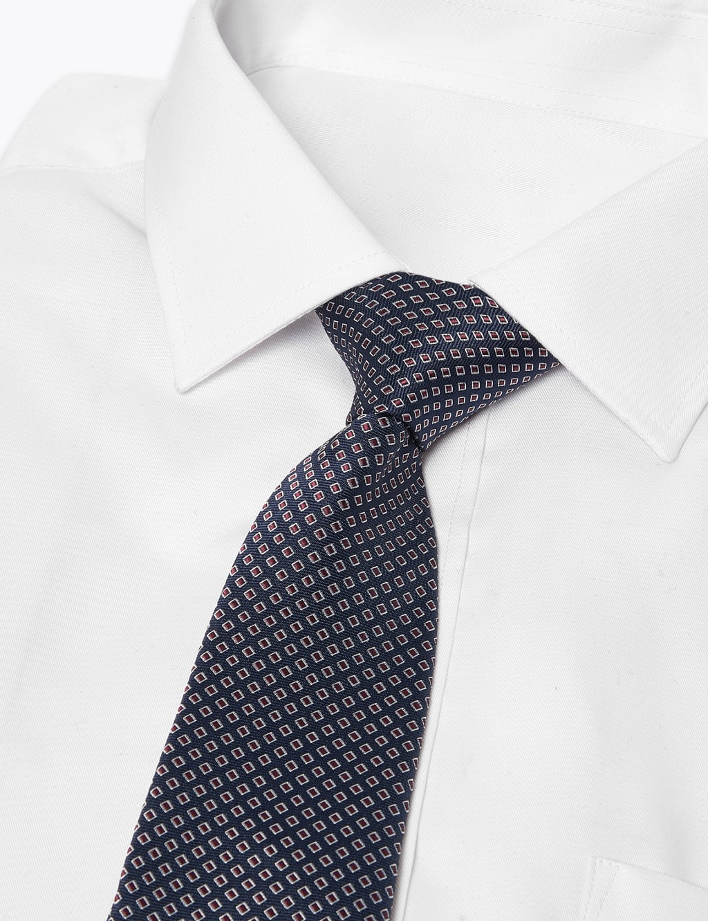 2 Pack Slim Geometric Striped Ties 3 of 5