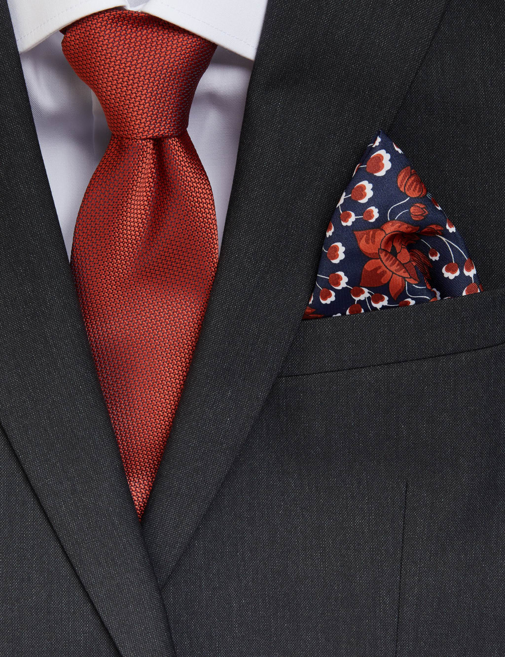 Floral Tie & Pocket Square Set 2 of 3