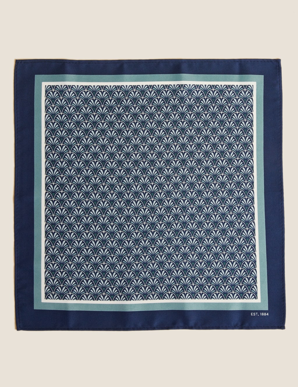 Slim Geometric Tie & Pocket Square Set 3 of 3