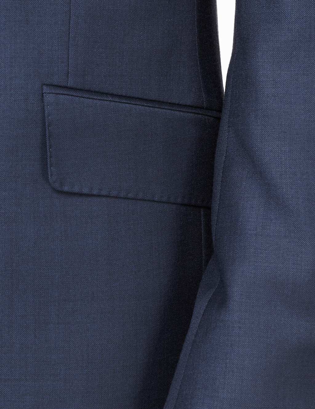 Indigo Regular Fit Single Breasted Jacket 6 of 8