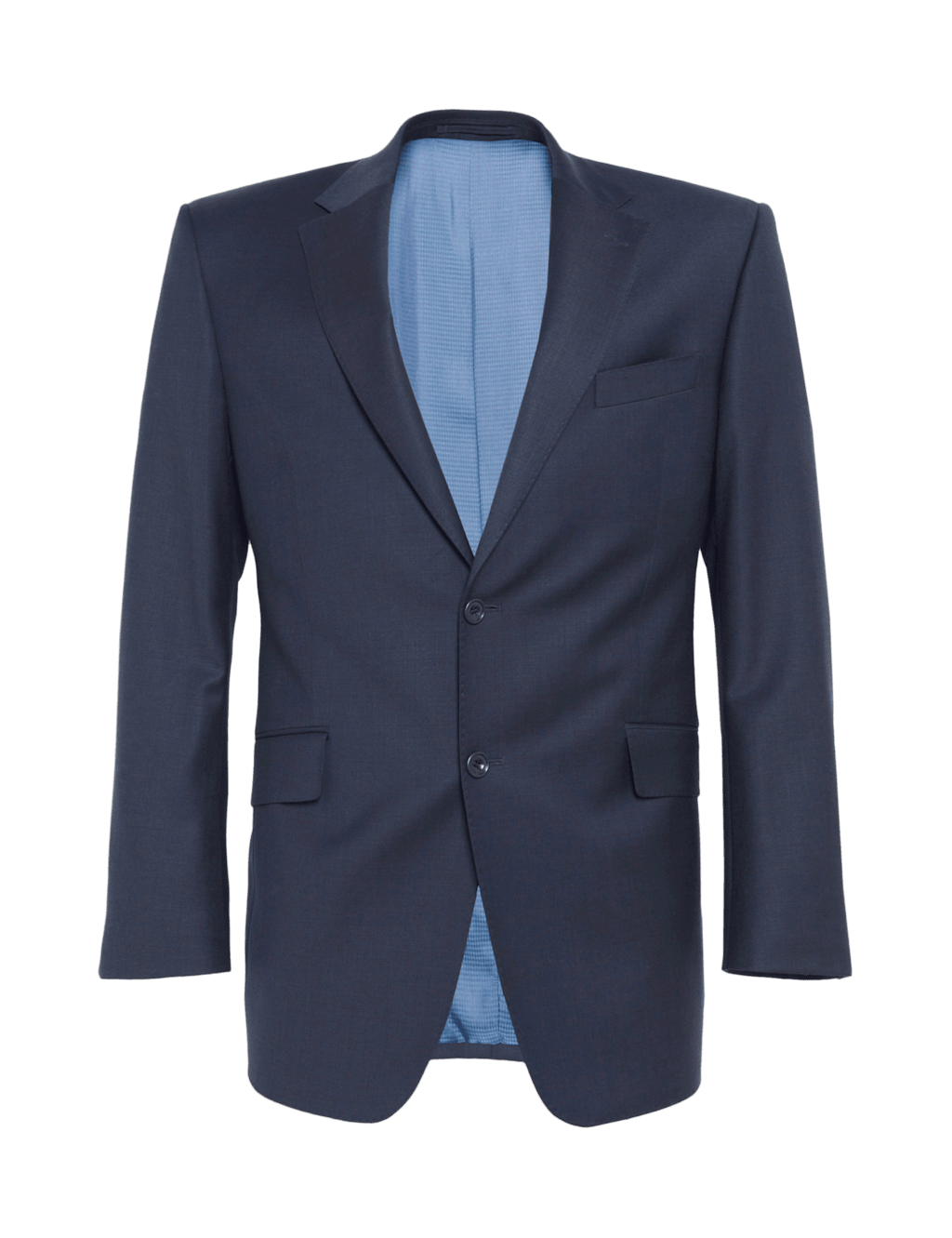 Indigo Regular Fit Single Breasted Jacket 2 of 8