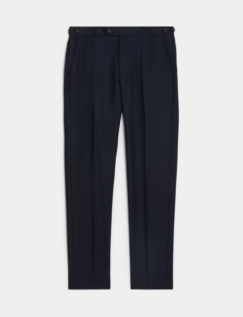 Tailored Fit Pure Wool Twill Suit Trousers 2 of 9