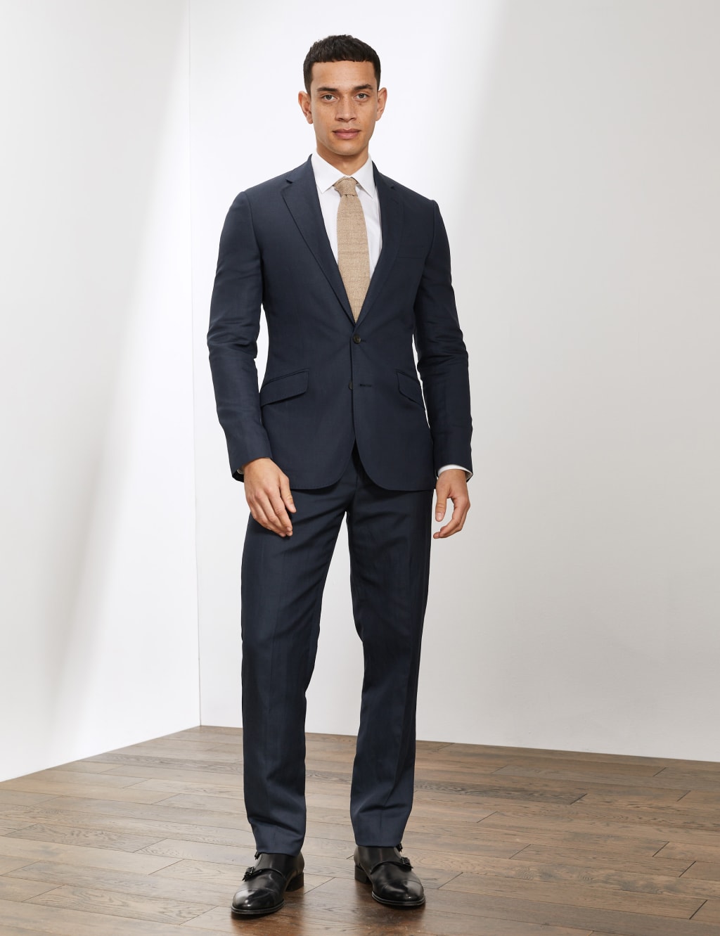 M&s linen jacket discount