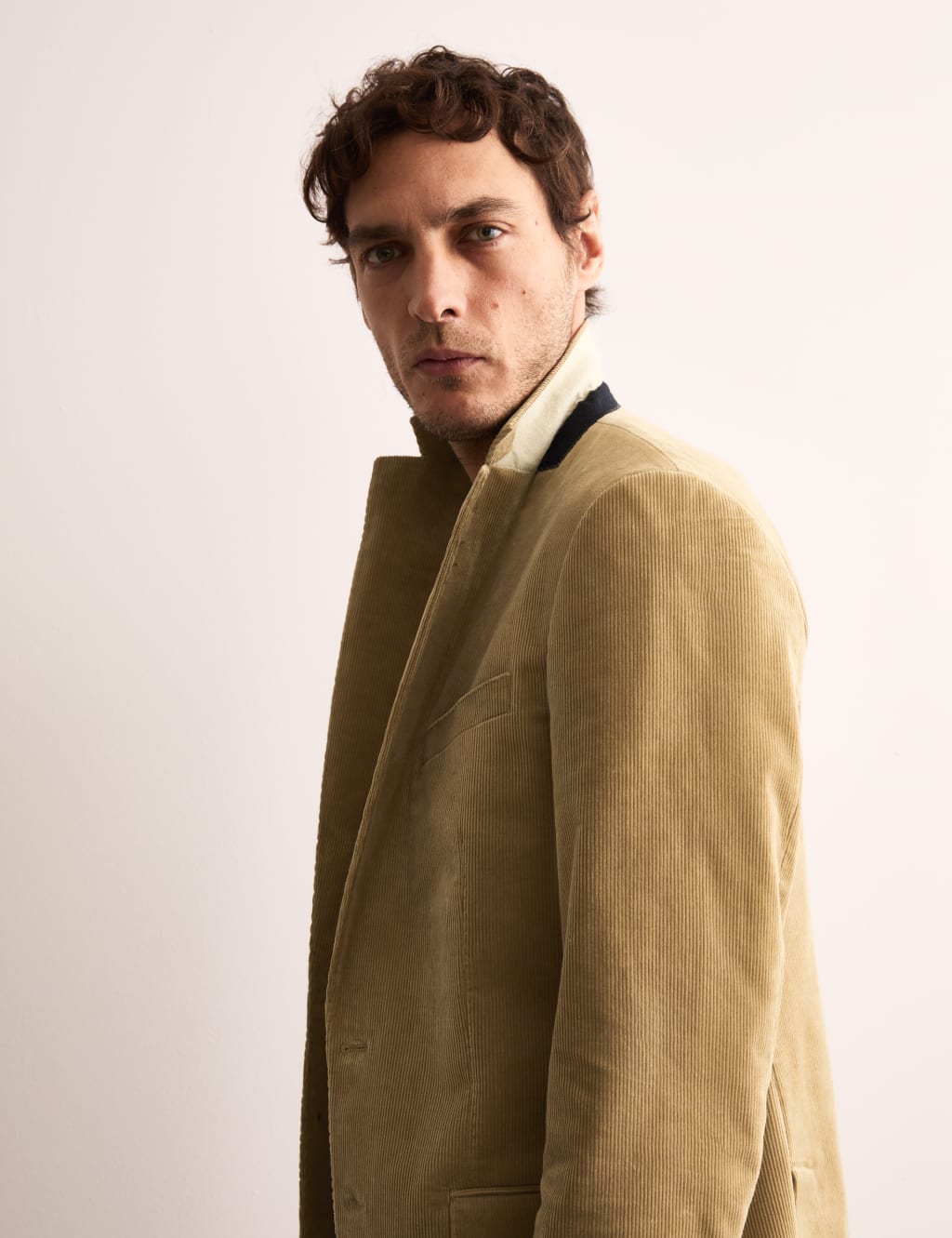 Tailored Fit Cotton Rich Corduroy Jacket 7 of 8