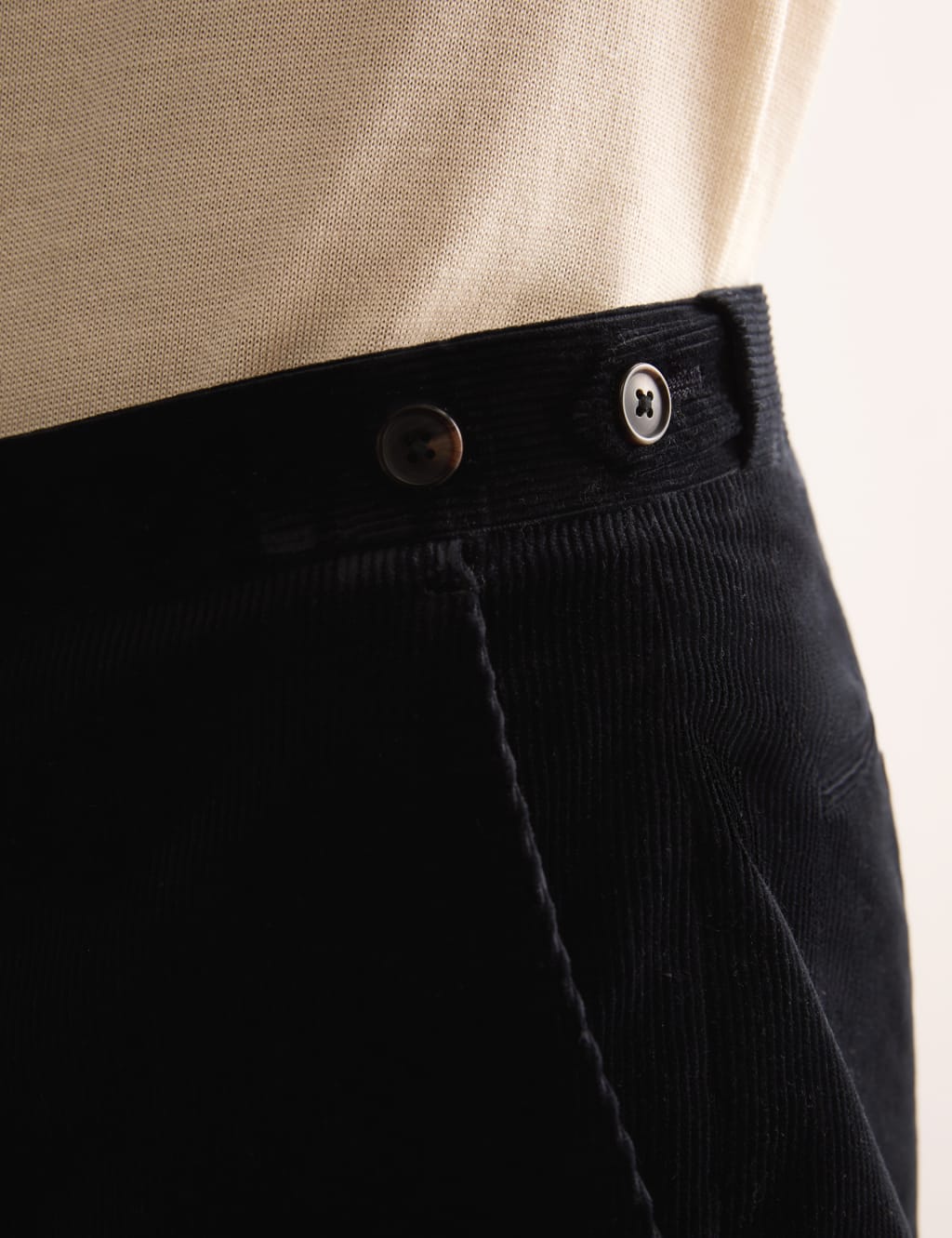 Tailored Fit Cotton Rich Corduroy Trousers 4 of 6