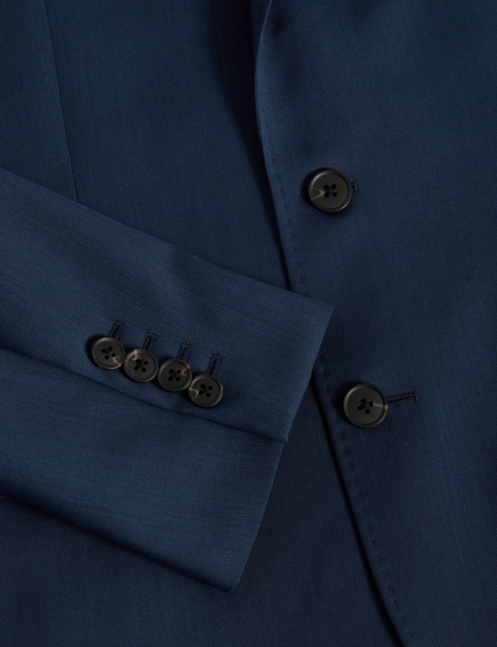 Tailored Fit Pure Wool Twill Jacket 2 of 3