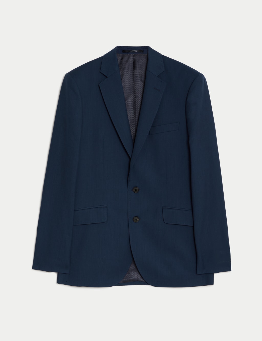Tailored Fit Pure Wool Twill Jacket 1 of 3
