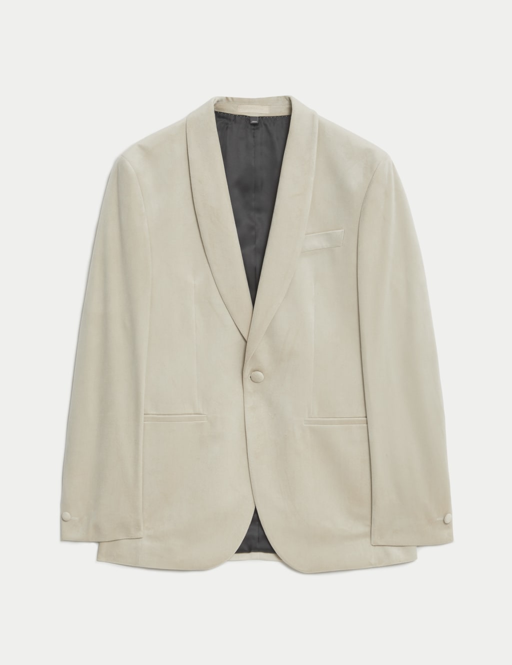 Slim Fit Velvet Jacket 2 of 8